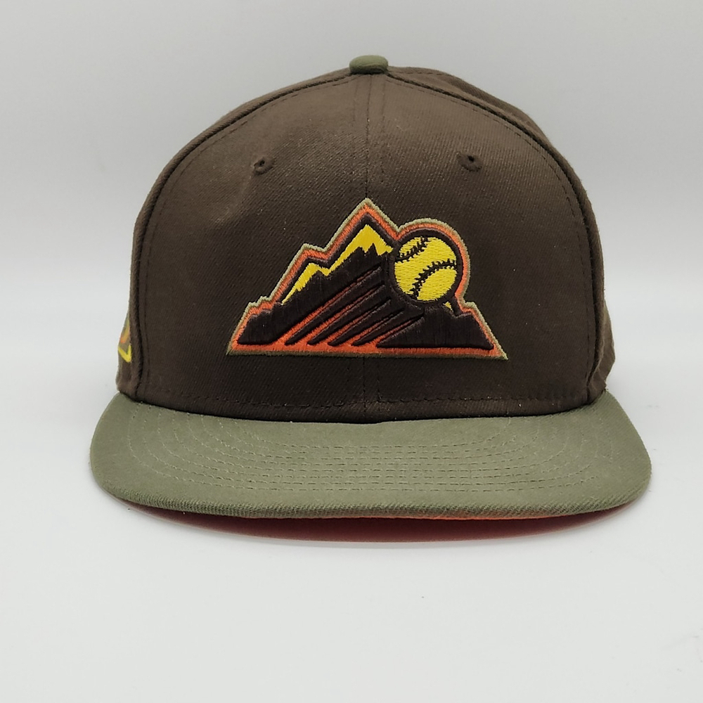 Colorado Rockies Hat Club 25 year Anniversary custom Baseball Cap 7 5/8 MLB uni